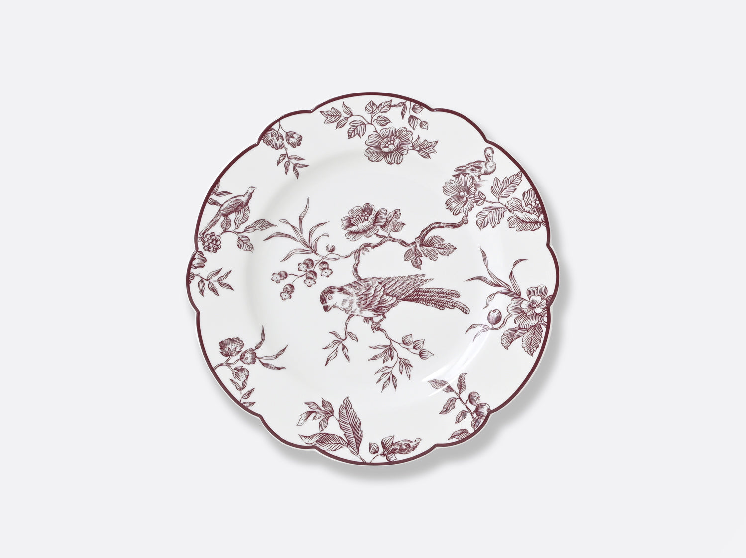 Bernardaud Albertine Prune Bread and butter plate 6.5"