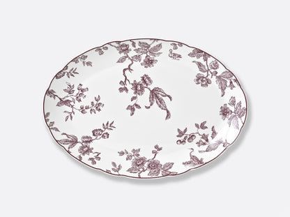 Bernardaud  ALBERTINE PRUNE Oval platter 15"