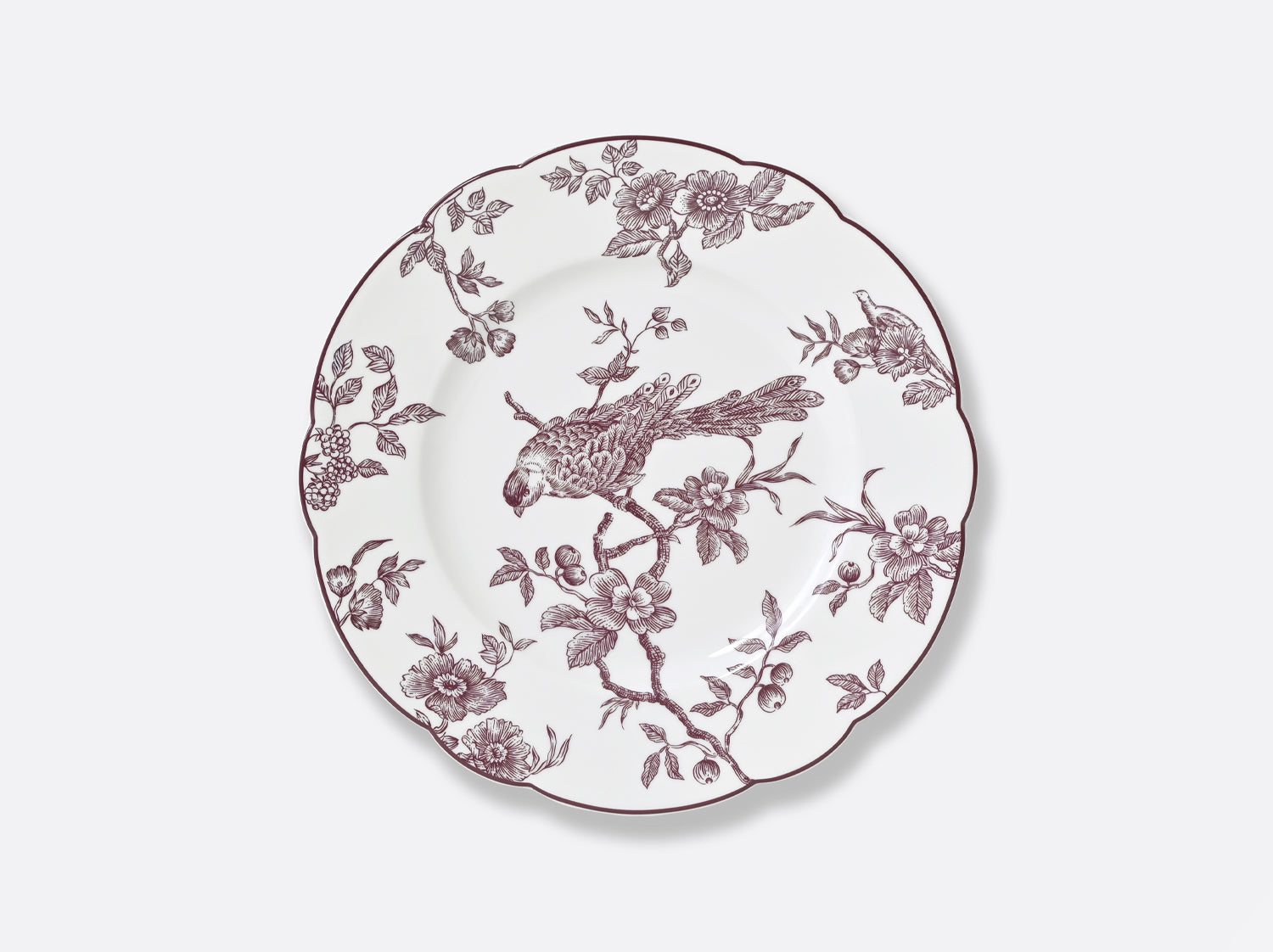 Bernardaud Albertine Prune Salad Dessert Plate