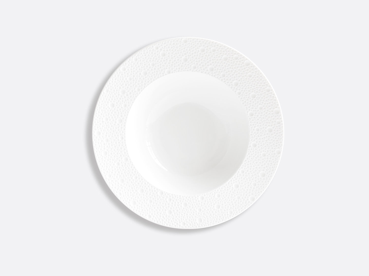 Bernardaud ECUME White Rim soup 8.7''