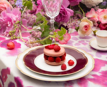 Bernardaud Pompadour Dinner Plate 10.5 inches