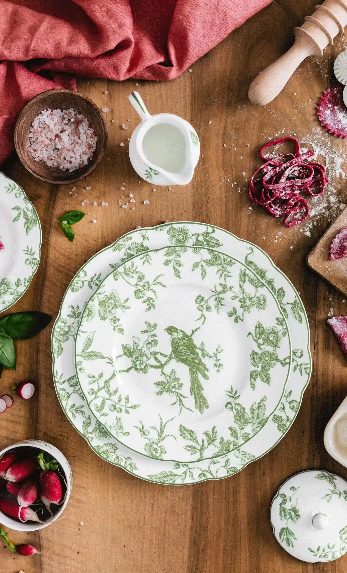 Bernardaud Albertine Green Salad Plate 8.5"
