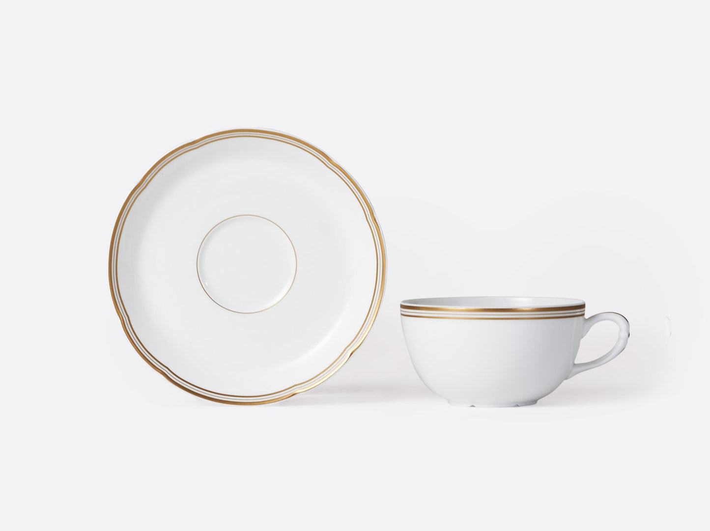 Bernardaud POMPADOUR tea cups 4.5 oz