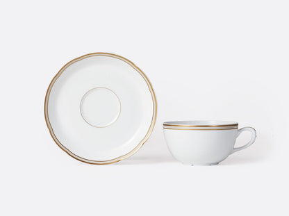 Bernardaud POMPADOUR tea cups 4.5 oz