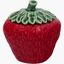Vista Alegre Strawberries Small Tureen Bordallo Pinheiro
