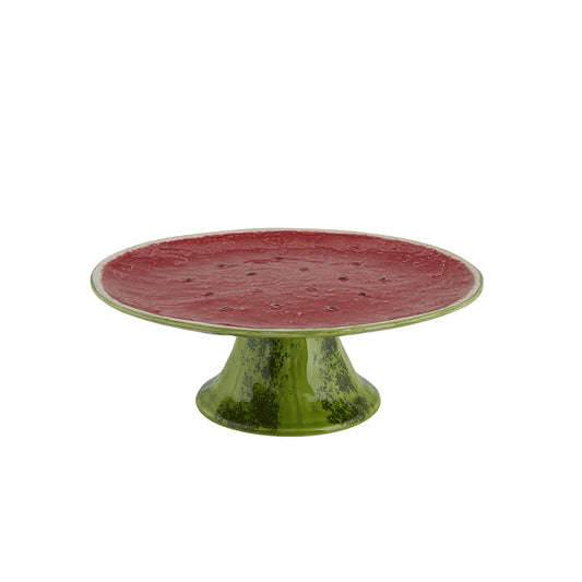 Vista Alegre Watermelon Cake Stand Bordallo Pinheiro