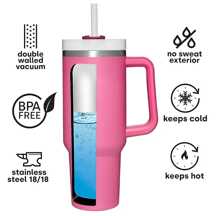Born To Rally Bows Pickleball 30oz Tumbler- Bows Multi Paddle