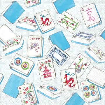 Boston International Mahjong Cocktail Napkins