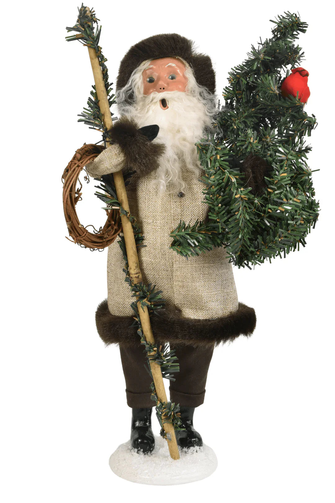 Byers Choice Rustic Santa 2025