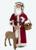 Byers Choice Santa Feeding Reindeer 2024