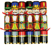 Caspari Crackers: Nutcrackers - 6 Per Box