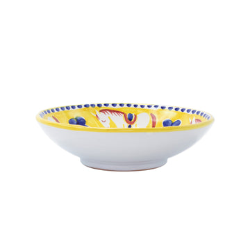 Vietri Campagna Cavallo (Horse) Coupe Pasta Bowl
