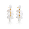 Capucine De Wulf EAR Vine Mermaid Garden Vine Drop Earrings - MOP