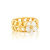 Capucine De Wulf Ring Villandry Fleur Vine Ring