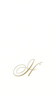 Caspari Initial H Guest Towel Gold Box of 24