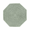 Caspari Green Octagonal Rattan Placemat&nbsp;