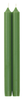 Caspari Leaf Green Duet Candle Candle Crown Pairs 10 Inch