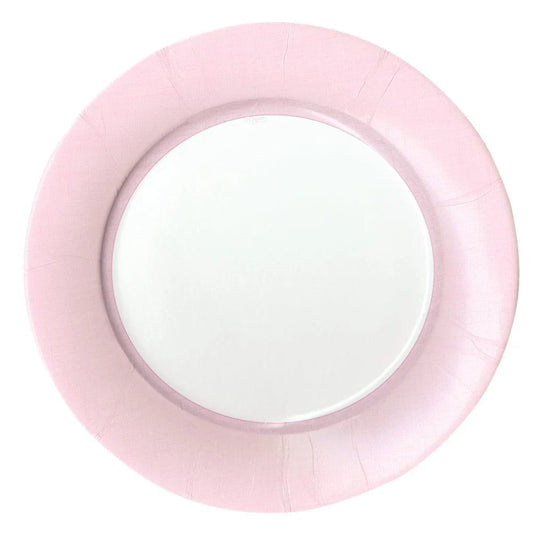 Caspari Linen Petal Pink Dinner Plates