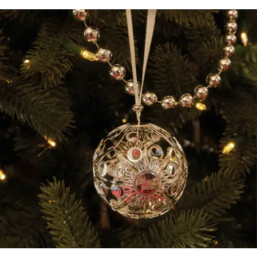 Christofle Ornament: 2023 Limited Edition Rêve Cosmique, Silver-Plated