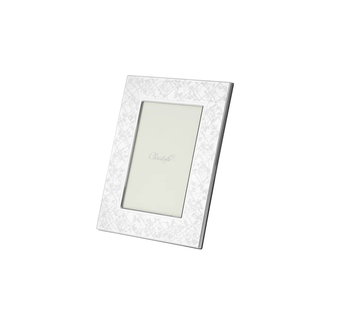 Christofle 4x6 Les Fables Stainless Frame