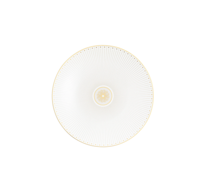 Christofle Malmaison Impériale Porcelain Dessert/Luncheon/Salad plate Gold Finish