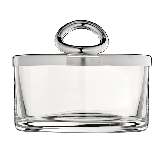 Christofle Vertigo Cheese Jam Dish, Silver-Plated