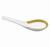 Christofle Malmaison Chinese Spoon Porcelain Gold