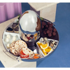 Christofle Mood Party 24-Piece Flatware Set in Egg Chest,  Silver-Plated