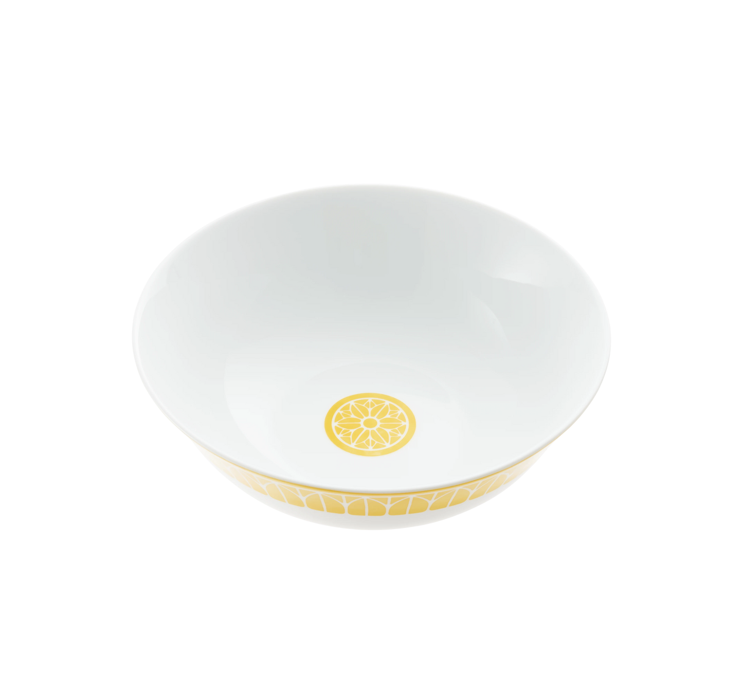 Christofle Malmaison Riviera Porcelain Salad Serving Bowl
