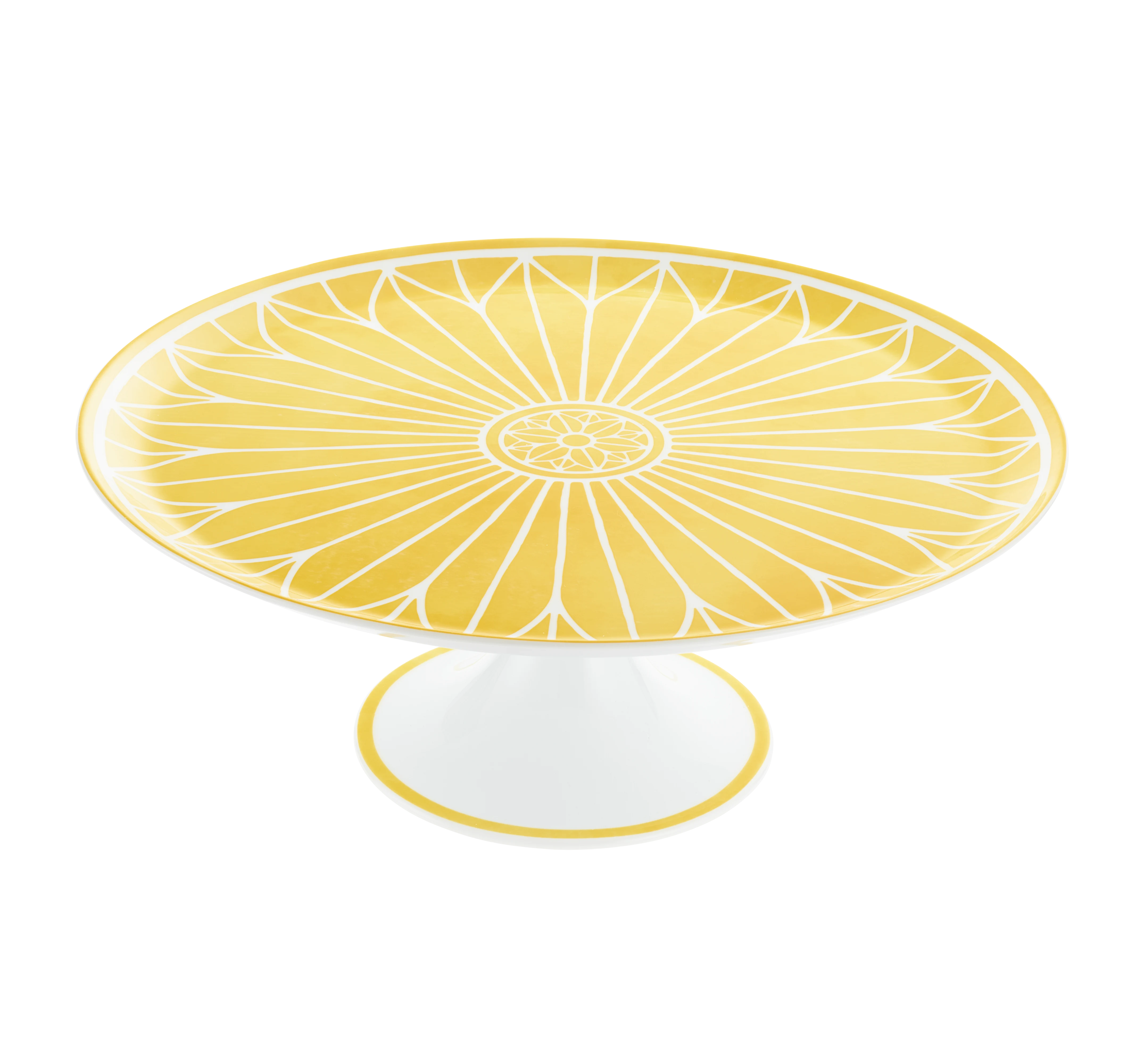 Christofle Malmaison Riviera  Porcelain Cake Stand