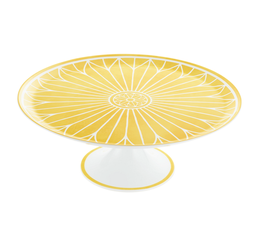 Christofle Malmaison Riviera  Porcelain Cake Stand