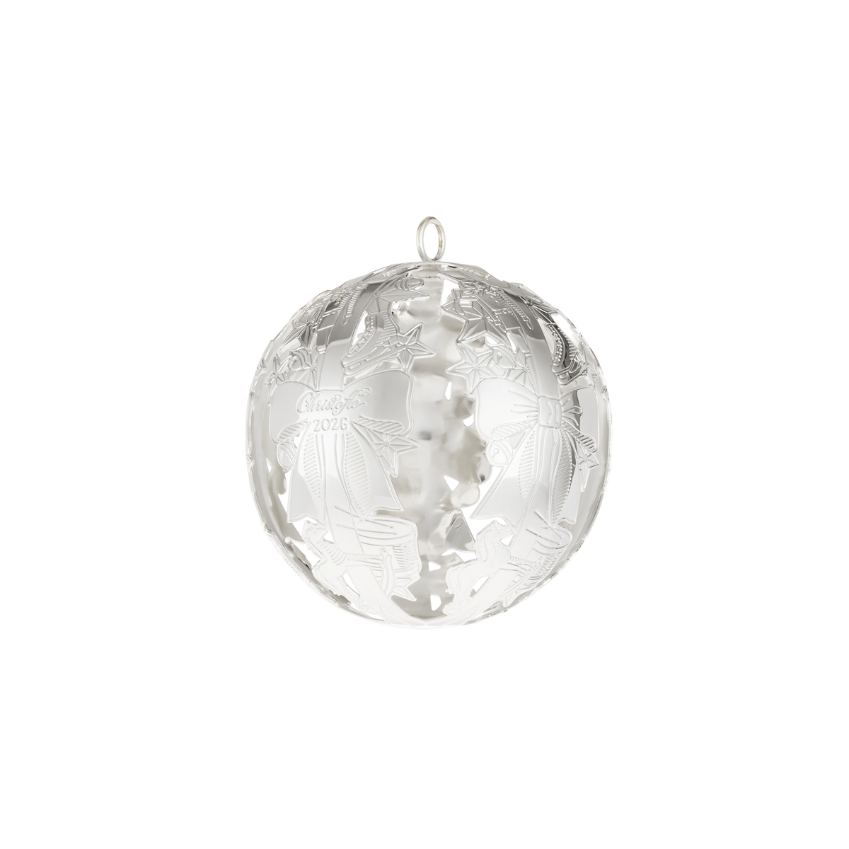 Christofle Silver-Plated 2026 Edition Christmas Ornament