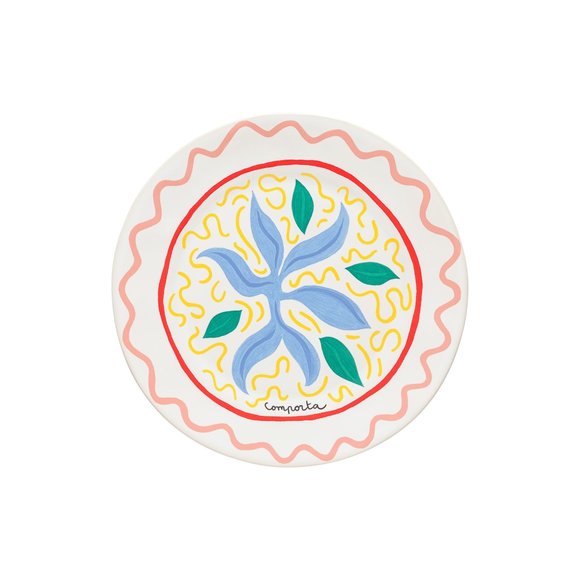 Costa Nova Summer Bliss Seaweed Dinner Plate
