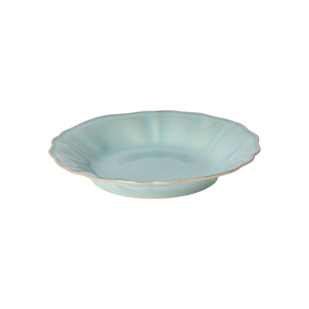 Costa Nova Turq Soup Pasta Plate Alentejo
