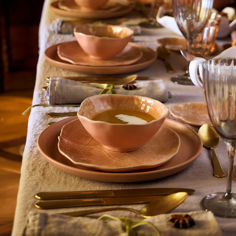 Costa Nova Silvina Dessert Salad Plate Terracotta