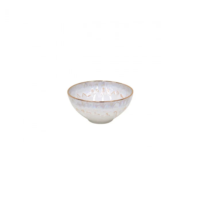COSTA NOVA Cereal Bowl White Gold Rim l Taormina  Casafina by