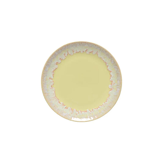 COSTA NOVA Salad/Dessert Yellow Plate Taormina
