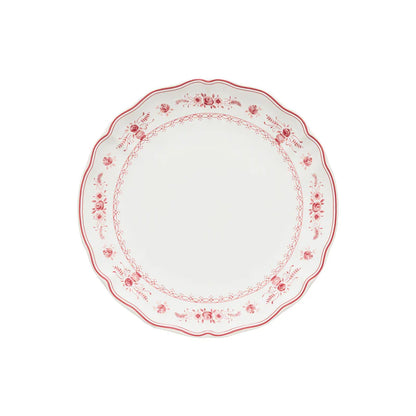 Costa Nova Dinner Plate Vila White Red
