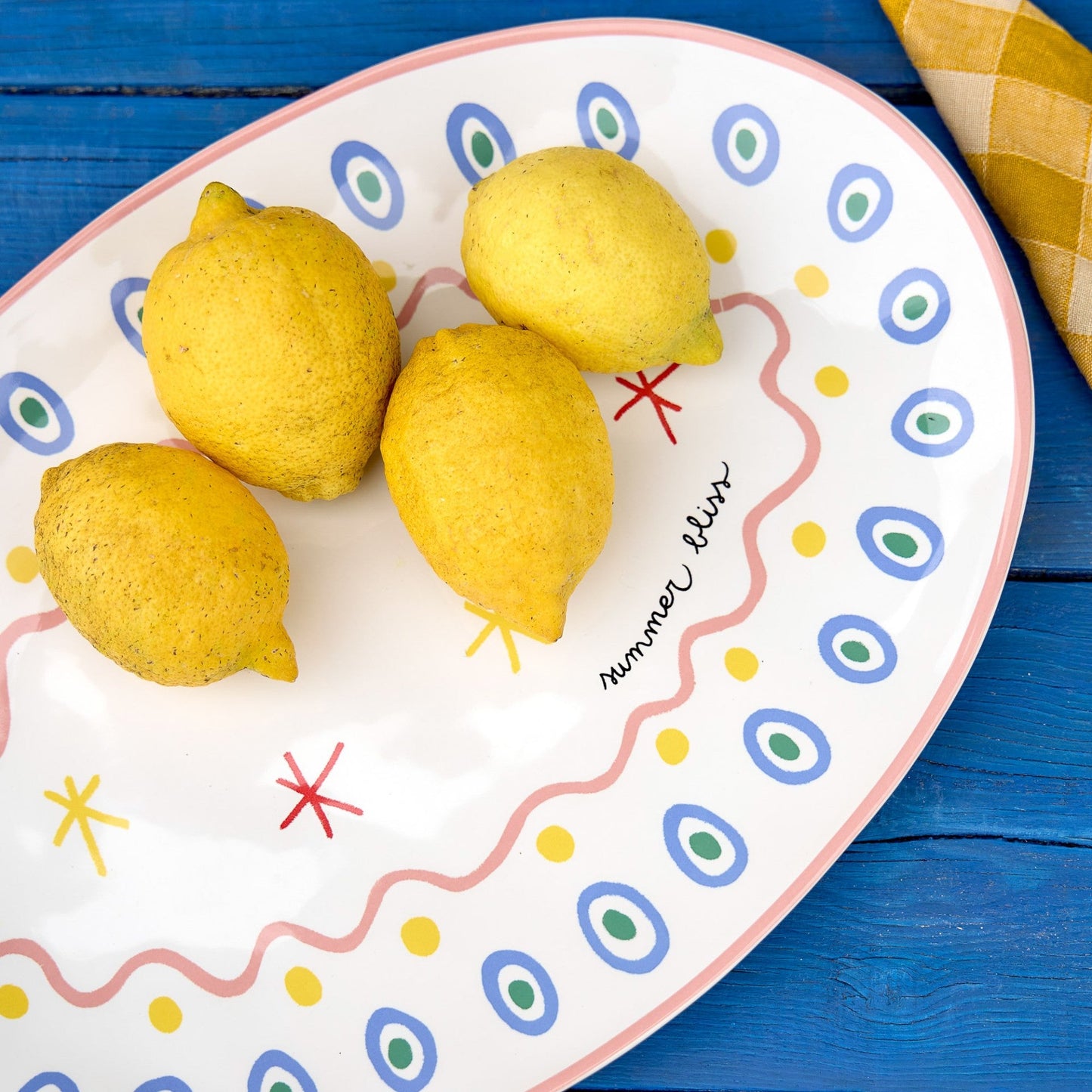 Costa Nova Summer Bliss Oval Platter