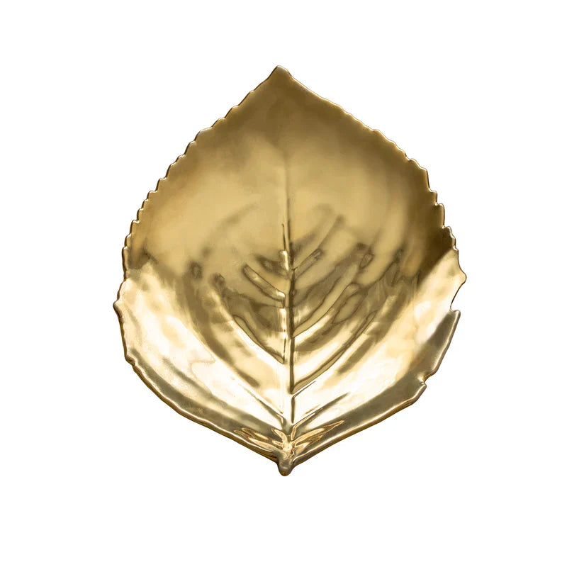 Costa Nova Gold Hydrangea Leaf Riviera