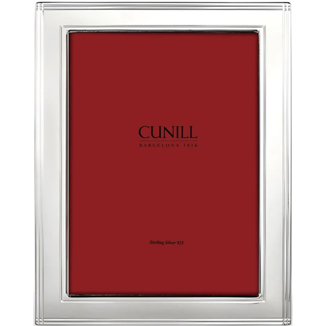 Cunill Madison Non-Tarnish Sterling Silver Picture Frame - 8x10