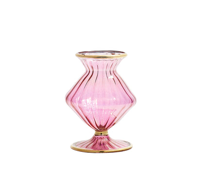 Kim Seybert Vase: Scallop in Pink