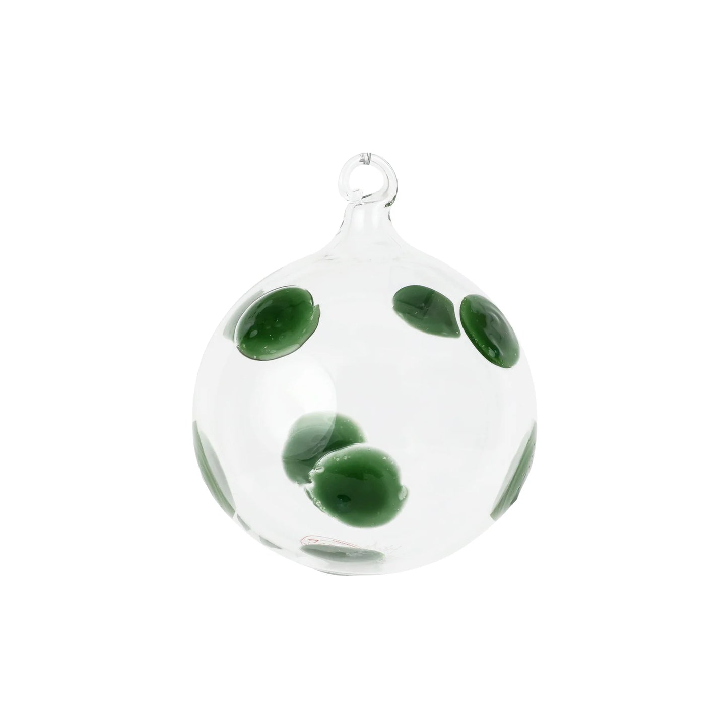 Vietri Ornament: Drop - Green