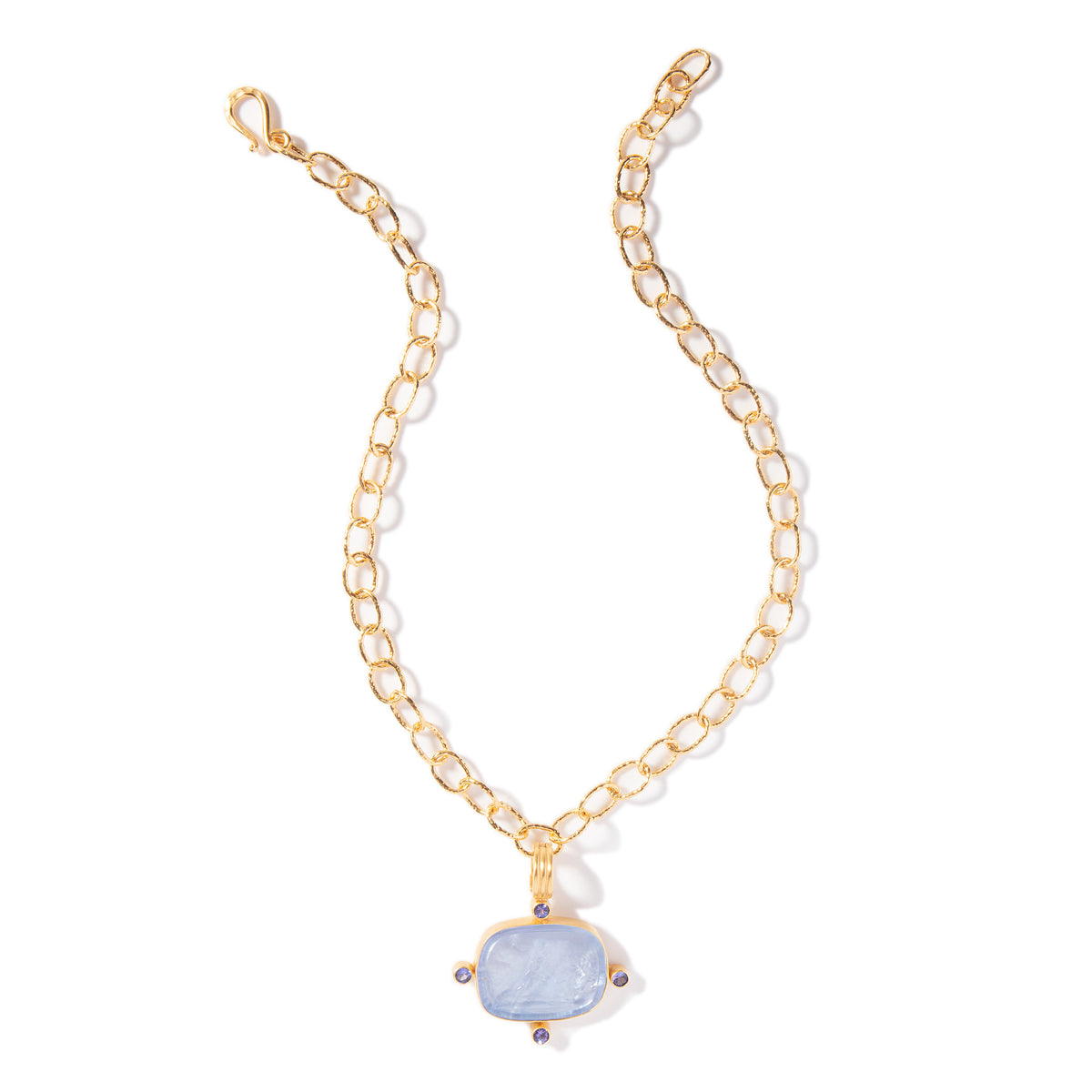 Dina Mackney Designs Pendant -  Periwinkle Pendant in Italian Glass