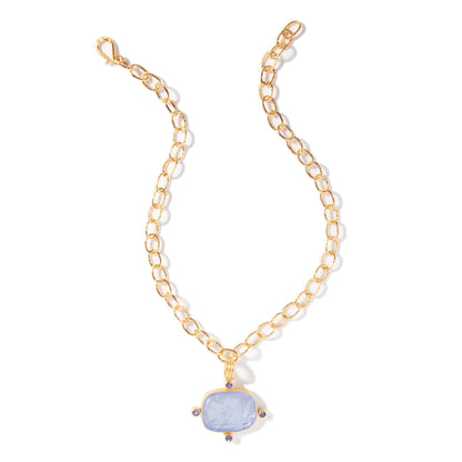 Dina Mackney Designs Pendant -  Periwinkle Pendant in Italian Glass