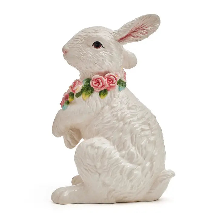 Sitting Rabbit La Fleur Figurine Fitz & Floyd