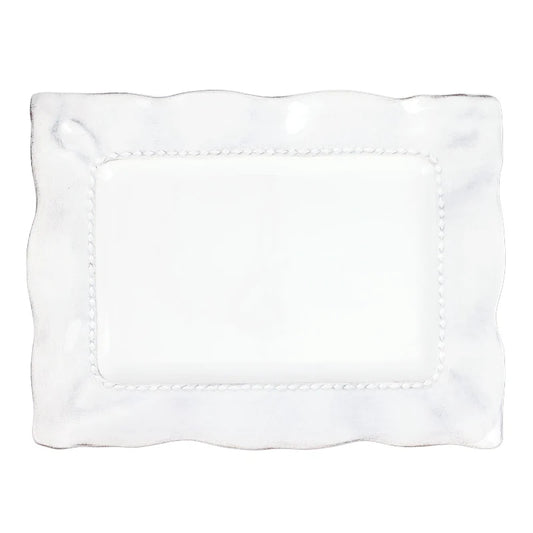 Vietri Giorno White - Rectangular Platter