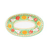 Vietri Campagna Gallina (Rooster) Small Oval Tray