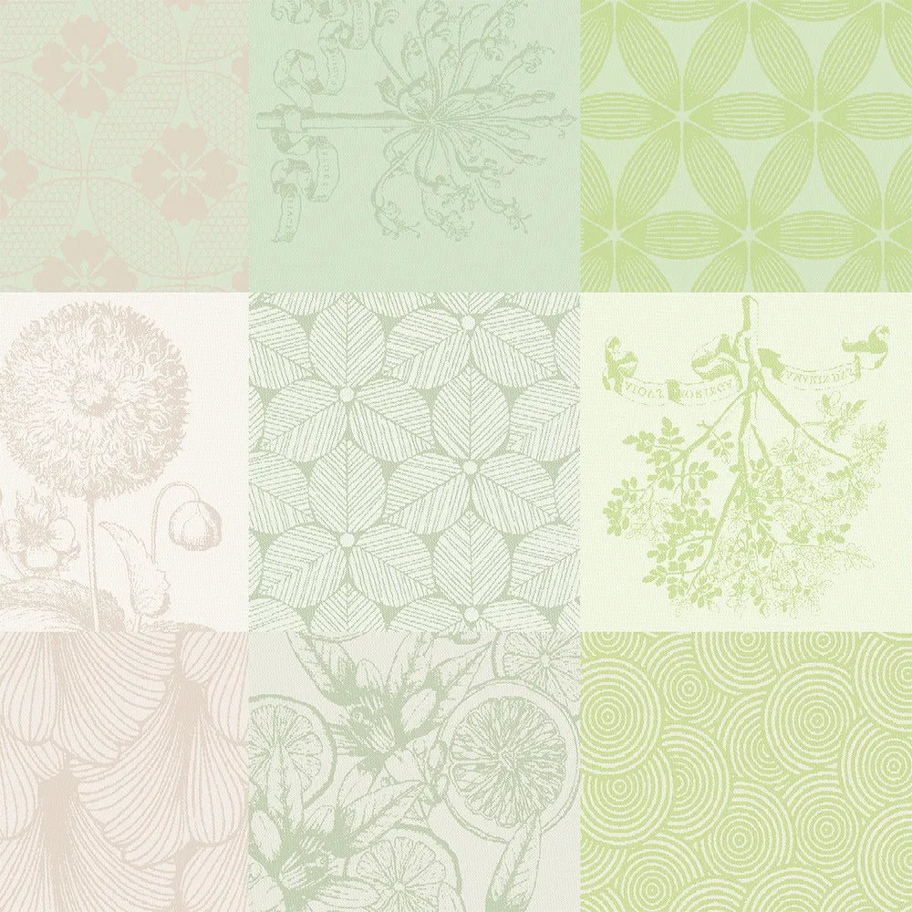 Garnier Thiebaut Mille Parfums Verde Jacquard Napkin