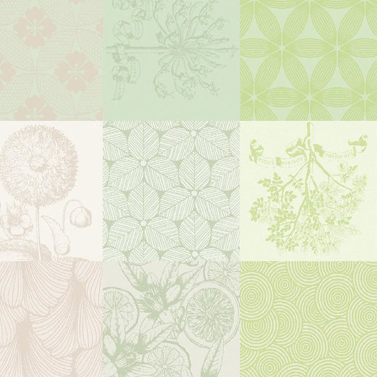 Garnier Thiebaut Mille Parfums Verde Jacquard Napkin